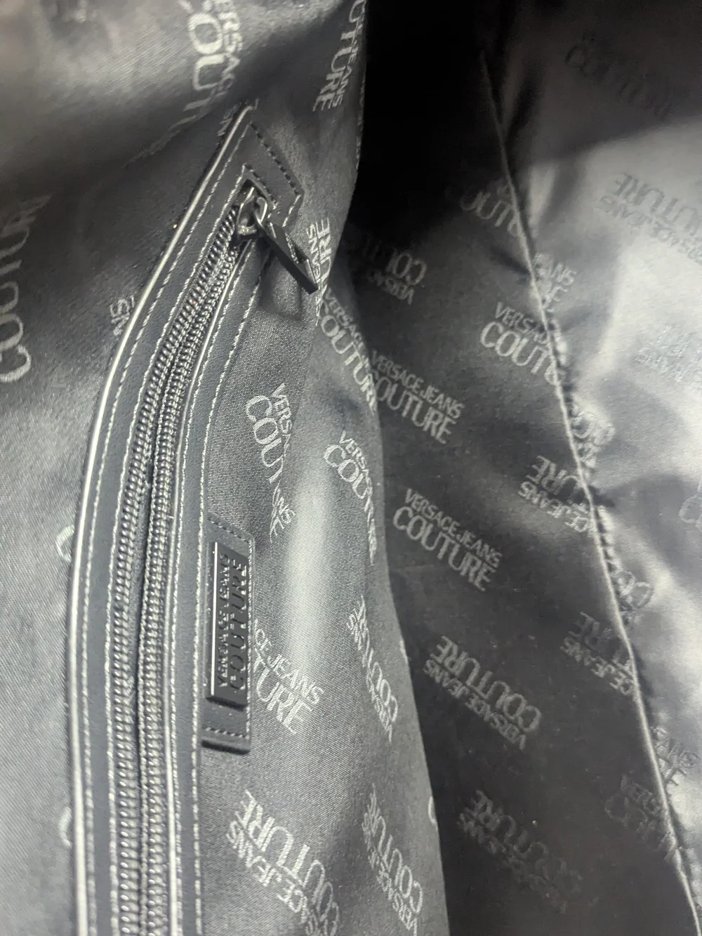 Versace Travel Bag With Multiple Strap Configuration
